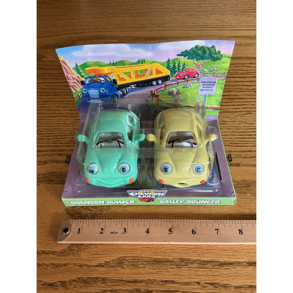 Chevron Cars Brandon Bumper Bailey Bouncer 2 Pack Toy Car Set New NIB